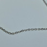 925 Sterling Silver Chain Necklace Italy 18.1 In