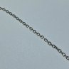 925 Sterling Silver Chain Necklace Italy 18.1 In