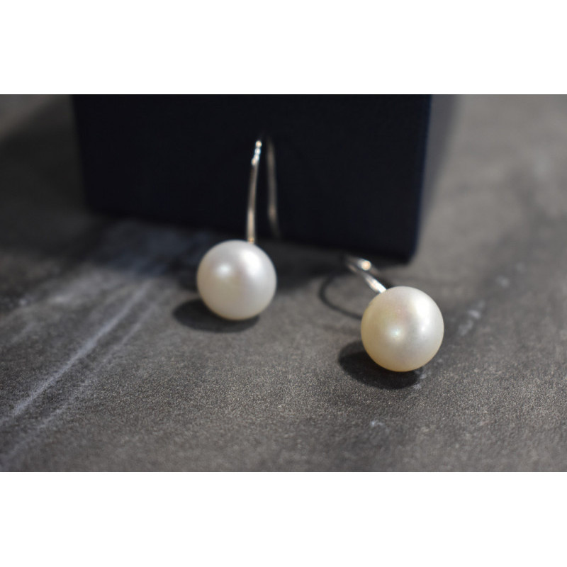 925 STERLING SILVER PEARLS EARRINGS