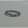18K WHITE GOLD  DIAMONDS  RING SIZE 6