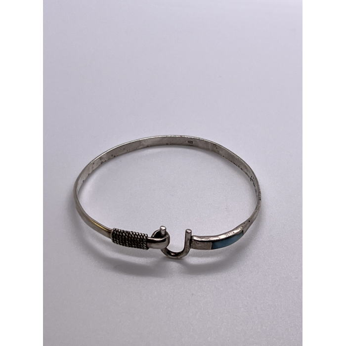 925 Sterling Silver Larimar Bracelet