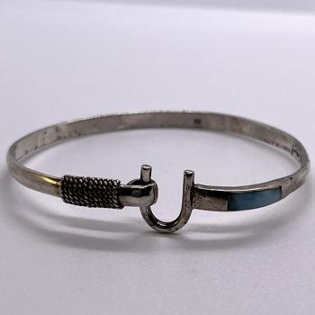 925 Sterling Silver Larimar Bracelet