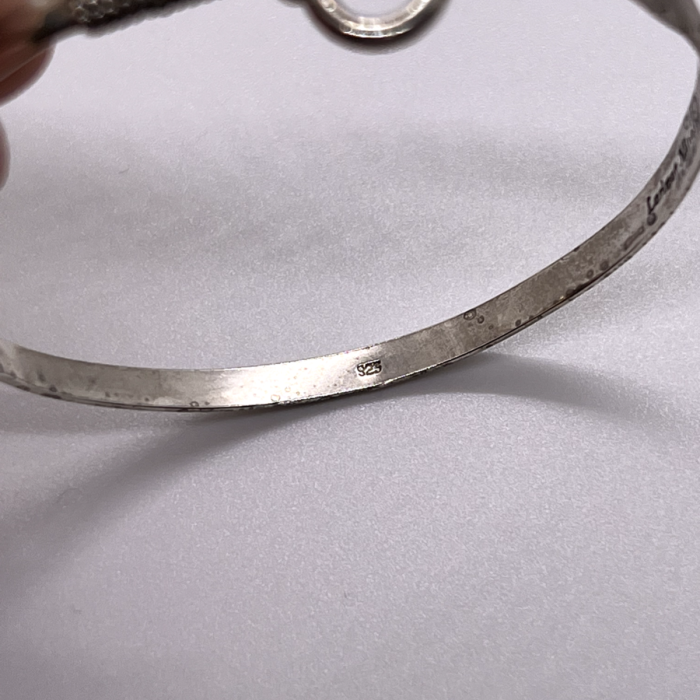 925 Sterling Silver Larimar Bracelet