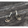 925 Sterling Silver CZ Stud Earrings