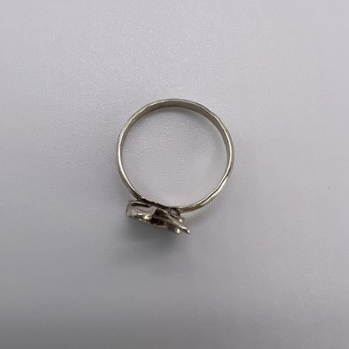 925 Sterling Silver & Turquoise Butterfly Ring Size 4
