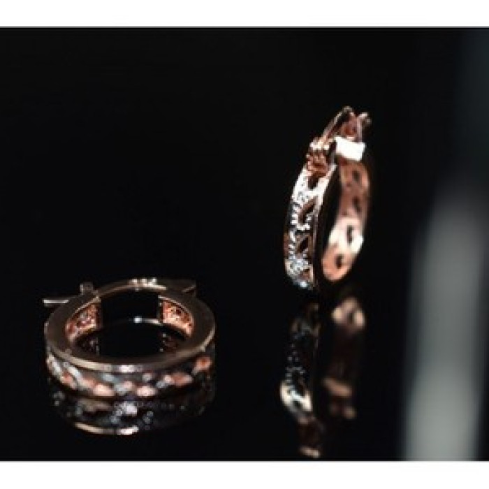 925 Sterling Silver Gold Plated Earrings