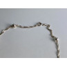 925 Sterling Silver Necklace Italy 17.7 In