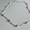 925 Sterling Silver Necklace Italy 17.7 In