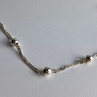 925 Sterling Silver Necklace Italy 17.7 In