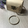 925 Sterling Silver Gold Plated (10K) Hoop Earrings
