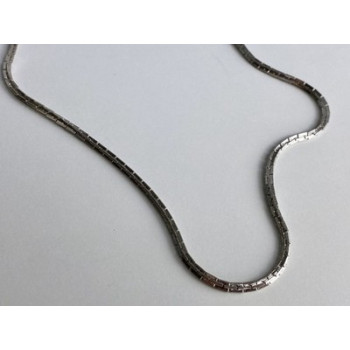925 Sterling Silver Chain Necklace 16.5 in