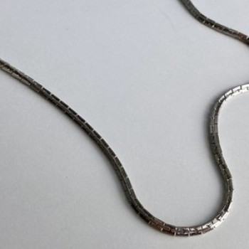 925 Sterling Silver Chain Necklace 16.5 in