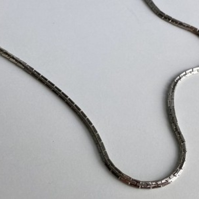 925 Sterling Silver Chain Necklace 16.5 in
