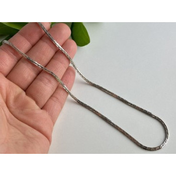 925 Sterling Silver Chain Necklace 16.5 in