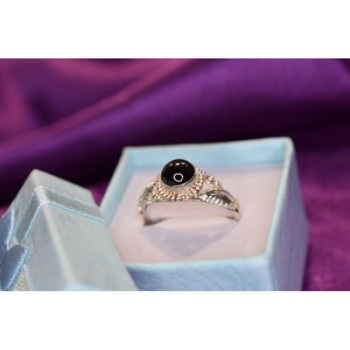 925 Sterling Silver Star Sapphire Ring Size 8