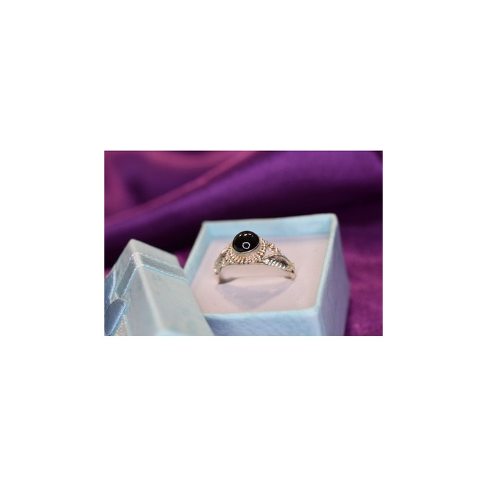 925 Sterling Silver Star Sapphire Ring Size 8