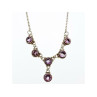 925 STERLING SILVER AMETHYST NECKLACE