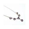 925 STERLING SILVER AMETHYST NECKLACE