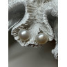 925 STERLING SILVER FRESH WATER PEARL EARRINGS LENGTH 0.5 Inch