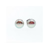 925 Sterling Silver Gray Pearls Earrings