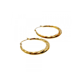 925 Sterling Silver Gold Plated (14k) Earrings