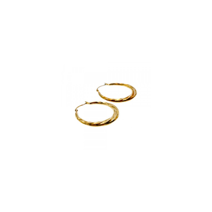 925 Sterling Silver Gold Plated (14k) Earrings