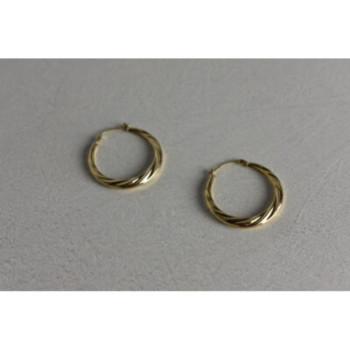 925 Sterling Silver Gold Plated (14k) Earrings