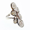 Vintage 925 Sterling Silver Jasper Ring Size 6.5