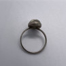 925 Sterling Silver & Agate Ring Size 4