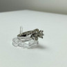 925 Sterling Silver White/Colorless CZ Ring Size 5.5