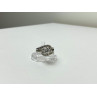 925 Sterling Silver White/colorless CZ Ring Size 5.5