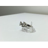925 Sterling Silver White/colorless CZ Ring Size 5.5