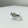 925 Sterling Silver White/Colorless CZ Ring Size 5.5