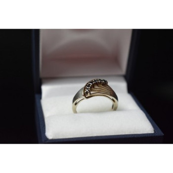 925 Sterling Silver Sapphires Ring Size 6.5