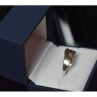 925 Sterling Silver Sapphires Ring Size 6.5