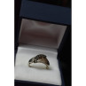 925 Sterling Silver Sapphires Ring Size 6.5