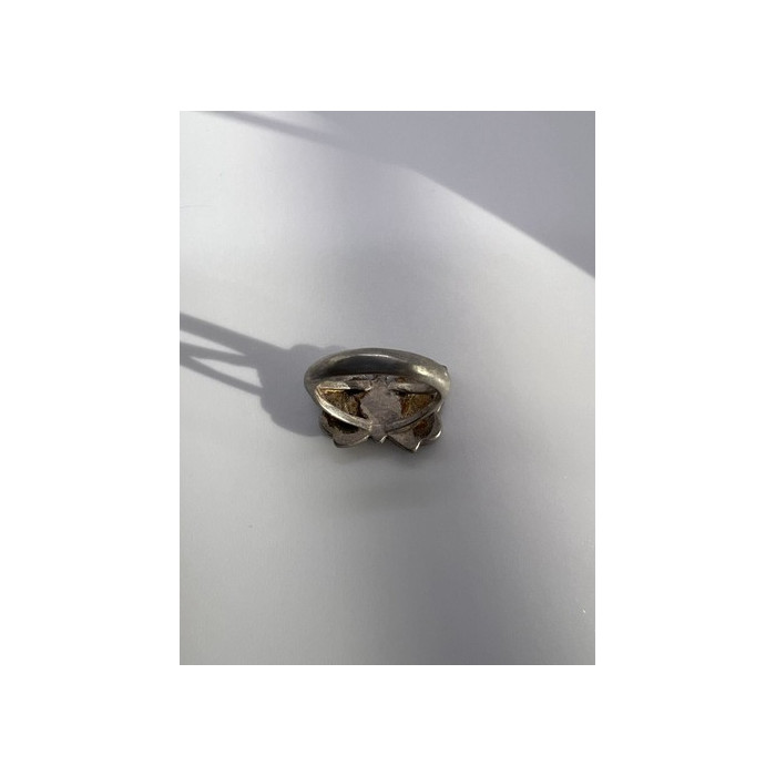 925 Sterling Silver & Opal Butterfly Ring Size 4.5