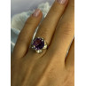 925 Sterling Silver Amethyst Ring Size 6.5
