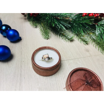 925 Sterling Silver Opal Mosaic Ring Size 8