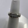 925 Sterling Silver & CZ Ring Size 4