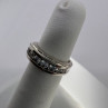 925 Sterling Silver & CZ Ring Size 4