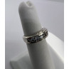 925 Sterling Silver & CZ Ring Size 4