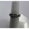 925 Sterling Silver & CZ Ring Size 4