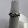 925 Sterling Silver & CZ Ring Size 4