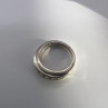 925 Sterling Silver & CZ Ring Size 4
