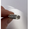 925 Sterling Silver & CZ Ring Size 4