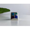 925 STERLING SILVER MULTICOLOR AGATE RING SIZE 5.5