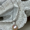 925 Sterling Silver Fresh Water Pearl Necklace Length 18 Inch