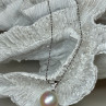 925 Sterling Silver Fresh Water Pearl Necklace Length 18 Inch