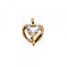 10K Yellow Gold Aquamarine & Diamond 
